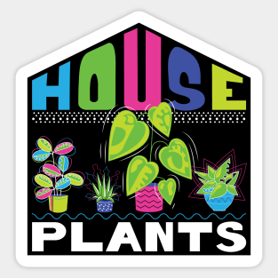 House Music for House Plants Sticker